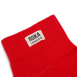 Wembley Ankle Socks for Women in Cranberry