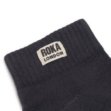Wembley Ankle Socks for Women in Faded Black