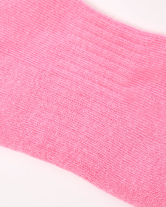 Wembley Ankle Socks for Kids in Pink Carnation