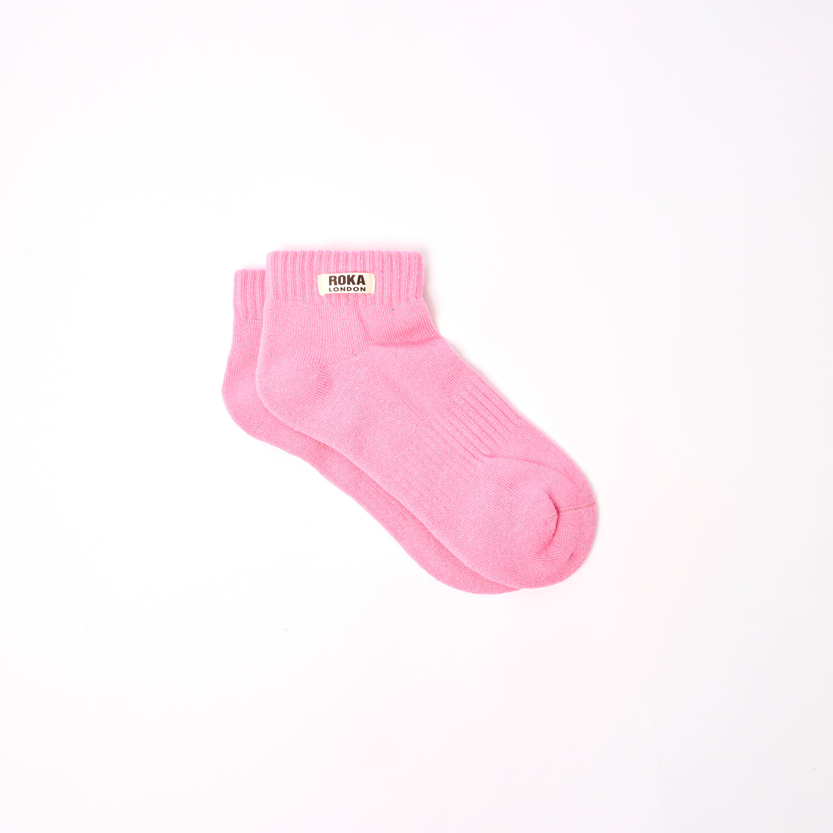 Wembley Ankle Socks for Kids in Pink Carnation