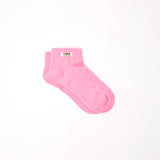 Wembley Ankle Socks for Kids in Pink Carnation