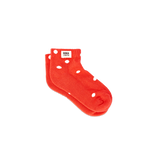 Wembley Ankle Socks for Kids in Spicy Orange Dot