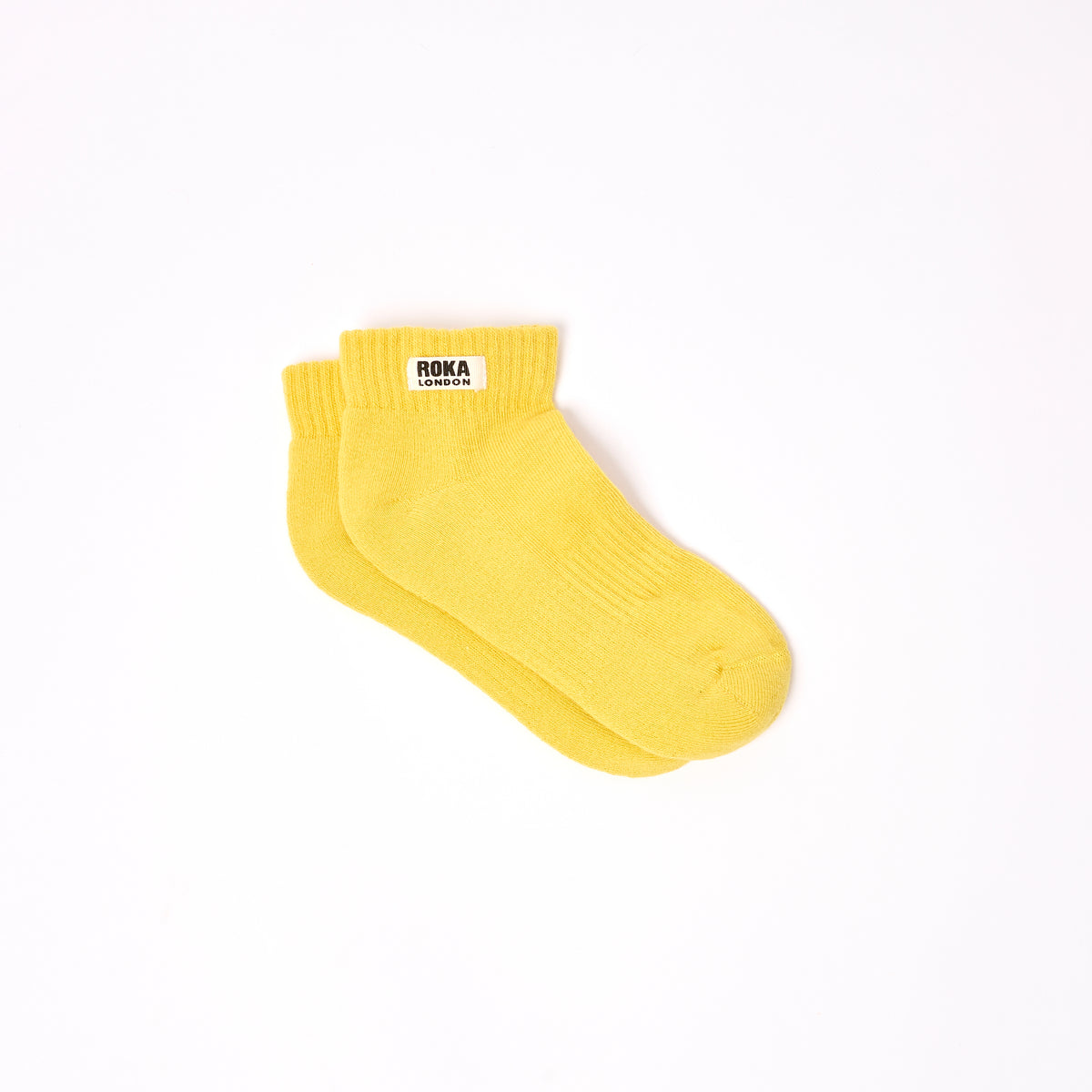 Wembley Ankle Socks for Kids in Summer Yellow