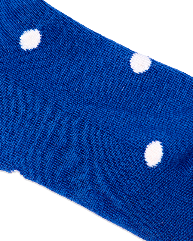 Wembley Ankle Socks for Kids in Malibu Blue Dot