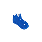 Wembley Ankle Socks for Kids in Malibu Blue Dot