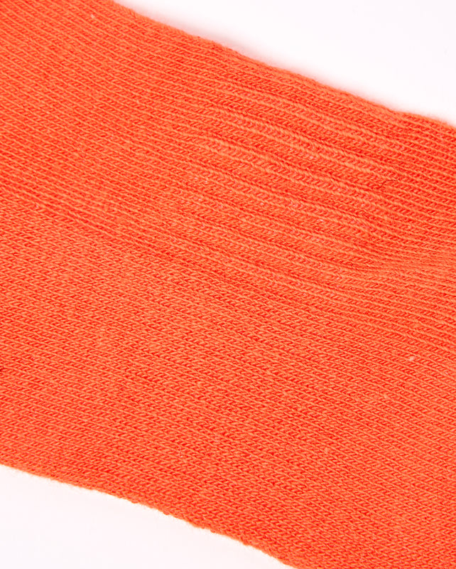 Wembley Ankle Socks for Kids in Mandarin