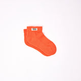 Wembley Ankle Socks for Kids in Mandarin