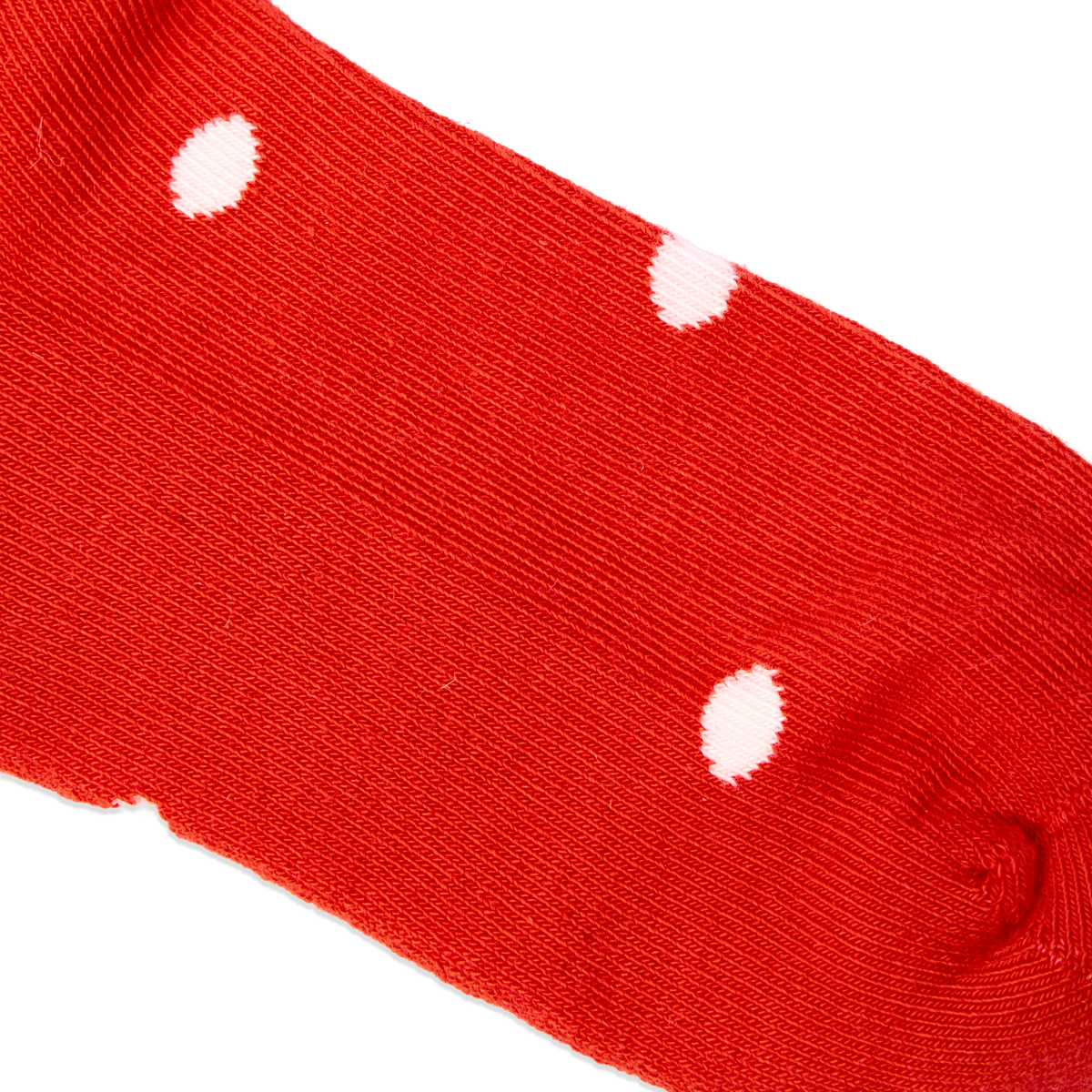 Wembley Ankle Socks for Kids in Spicy Orange Dot