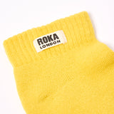 Wembley Ankle Socks for Kids in Summer Yellow