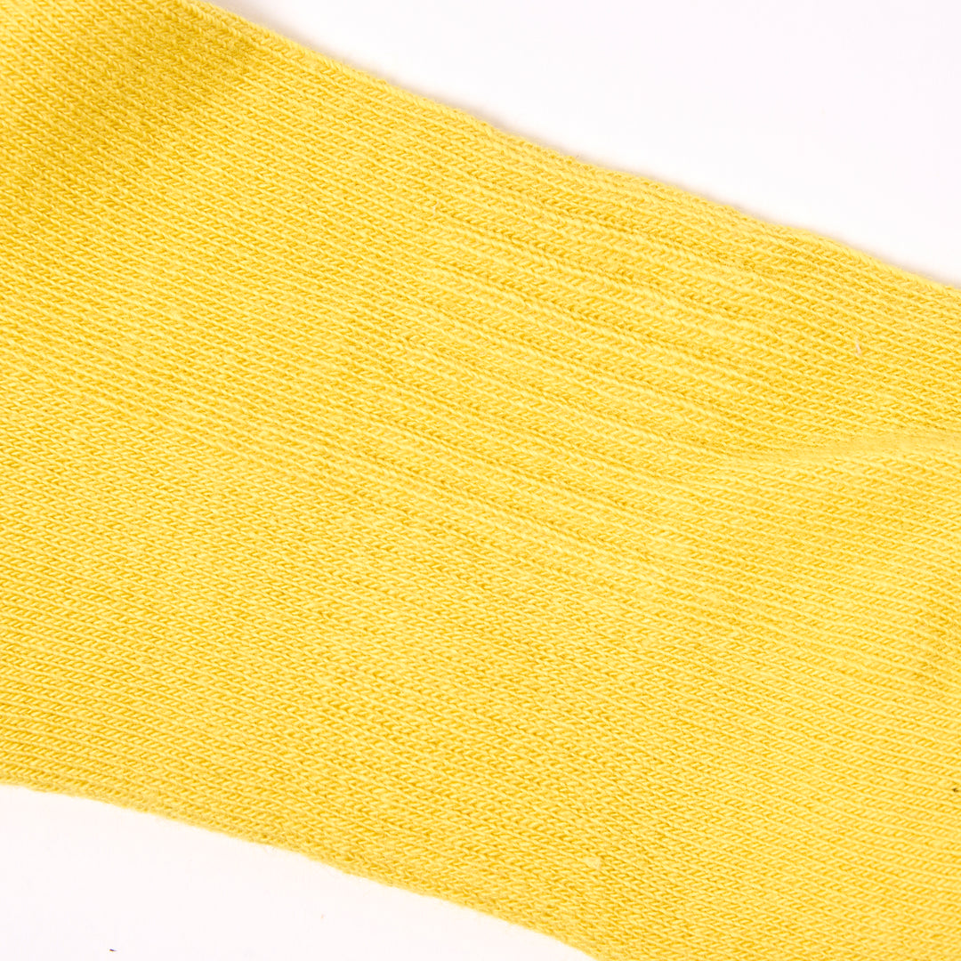 Wembley Ankle Socks for Kids in Summer Yellow