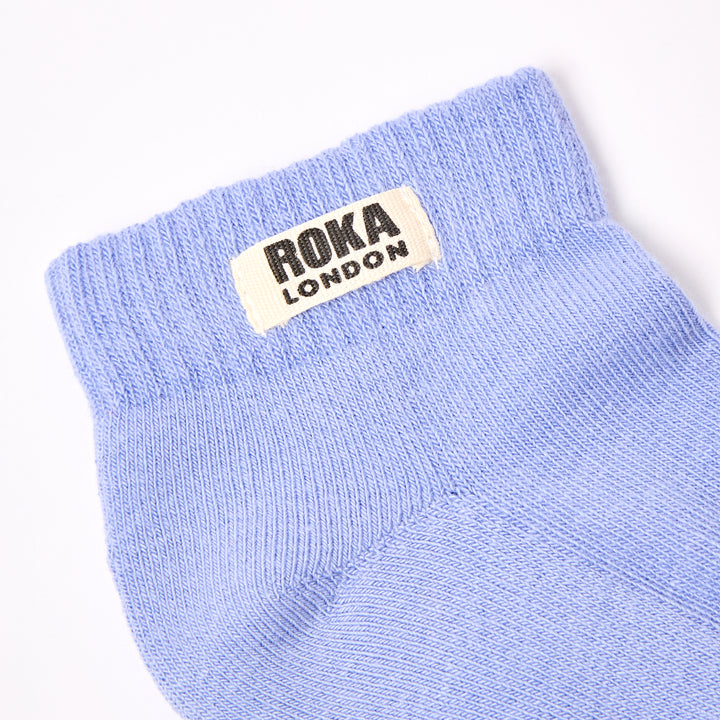 Wembley Ankle Socks for Kids in Thistle