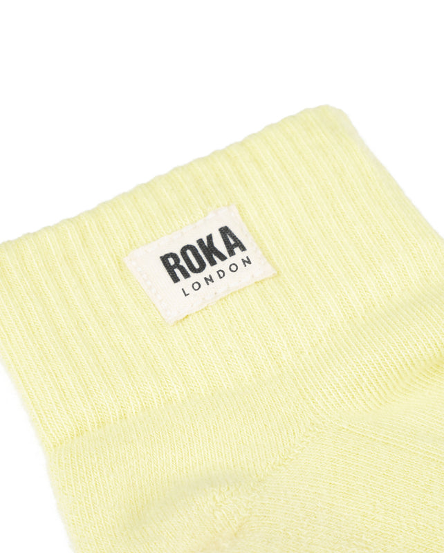 Wembley Ankle Socks for Women in Lemonade