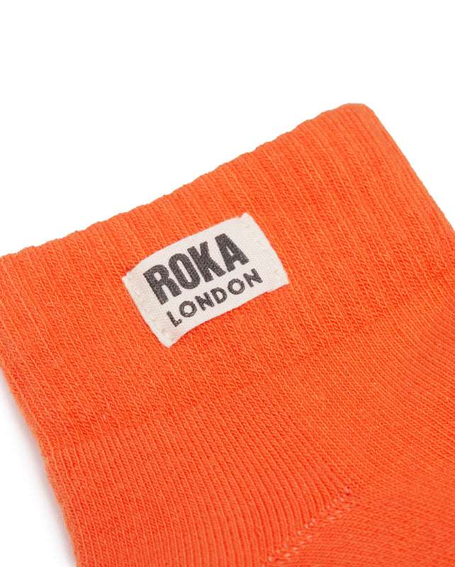 Wembley Ankle Socks for Women in Mandarin