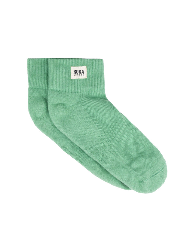 Wembley Ankle Socks for Women in Matcha
