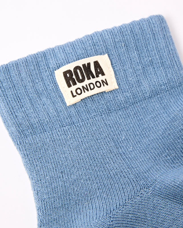 Wembley Ankle Socks for Men in Airforce