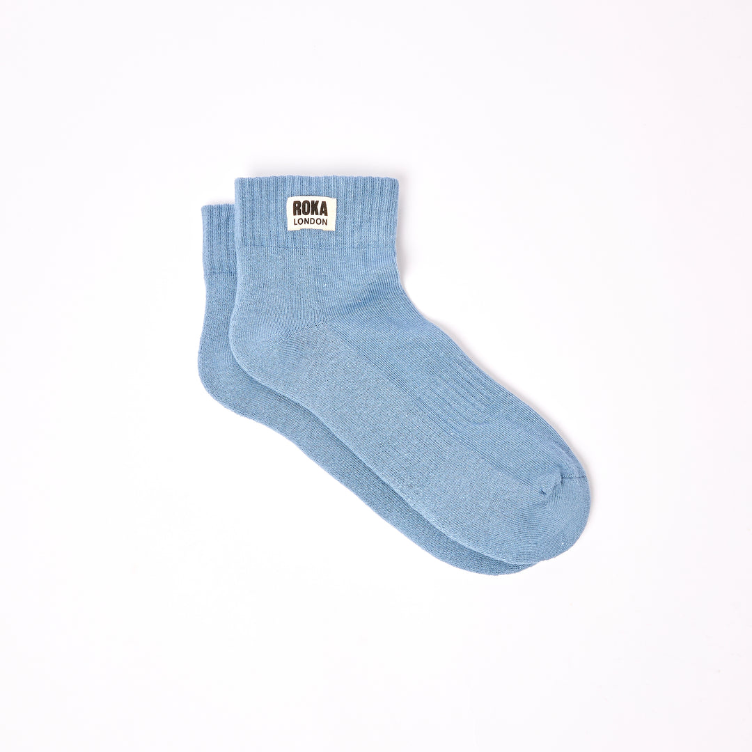 Wembley Ankle Socks for Men in Airforce
