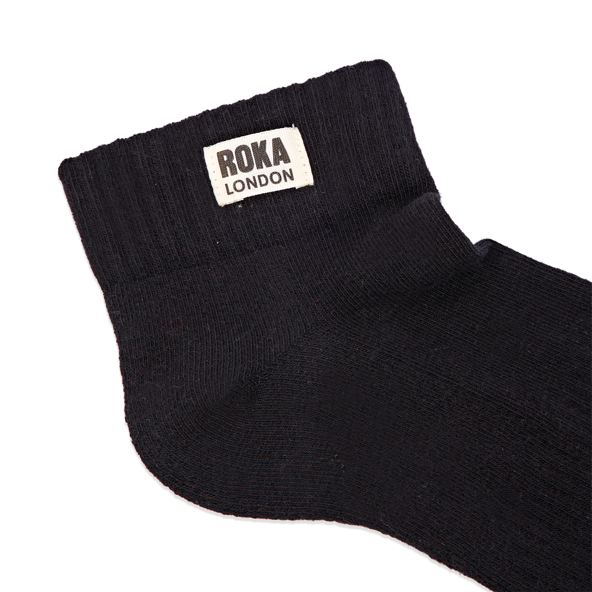 Wembley Ankle Socks for Men in Black