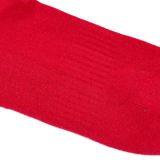 Wembley Ankle Socks for Men in Scarlet