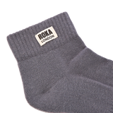 Wembley Ankle Socks for Men in Smoke