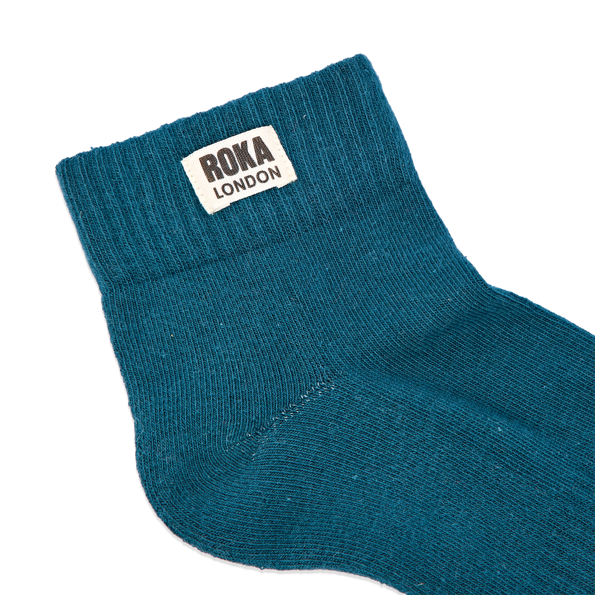 Wembley Ankle Socks for Men in Teal