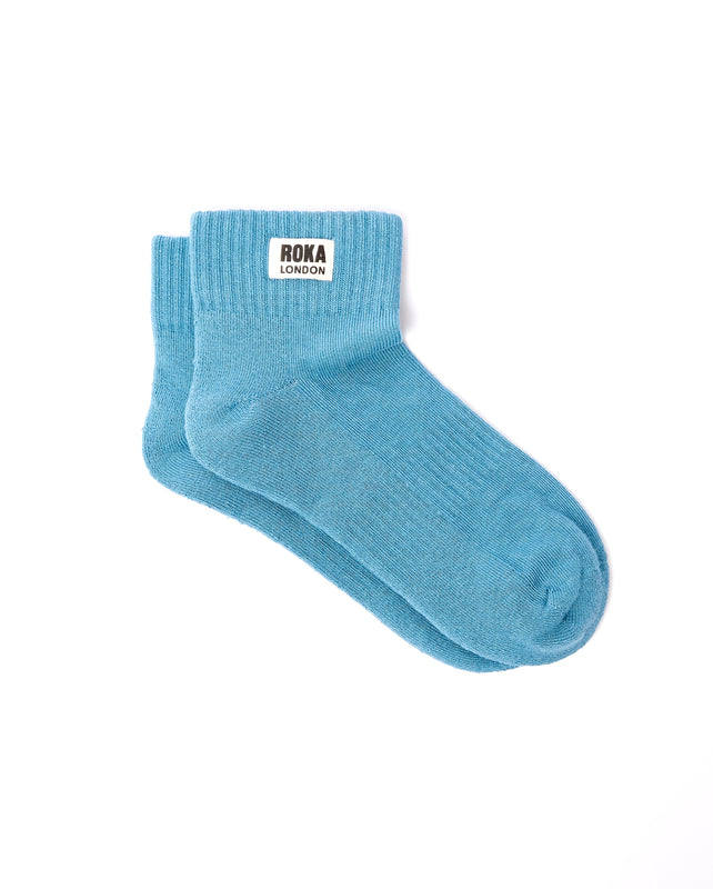 Wembley Ankle Socks for Women in Adriatic