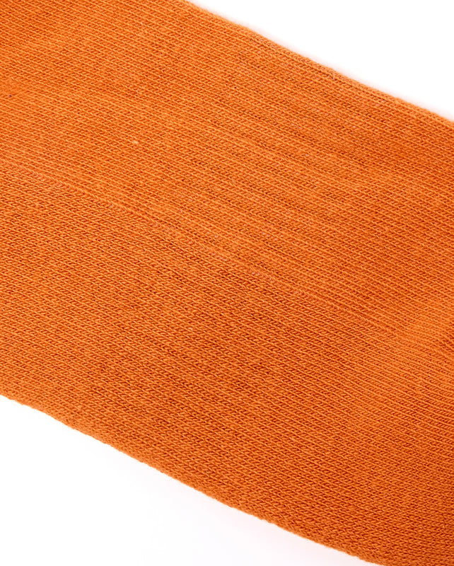 Wembley Ankle Socks for Men in Burnt Orange