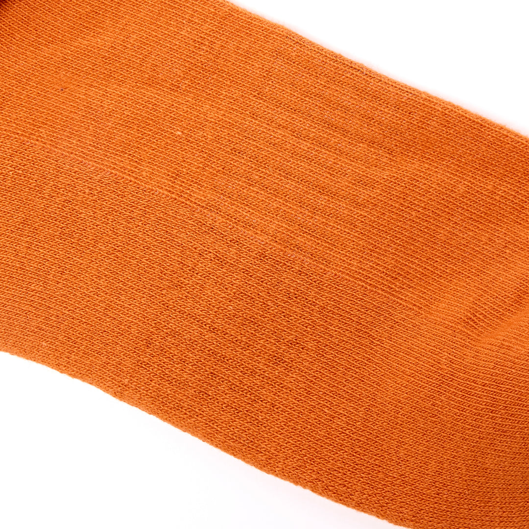 Wembley Ankle Socks for Men in Burnt Orange