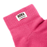 Wembley Ankle Socks for Women in Granita Red