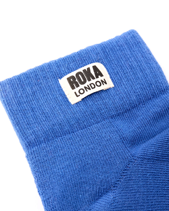 Wembley Ankle Socks for Women in Malibu Blue