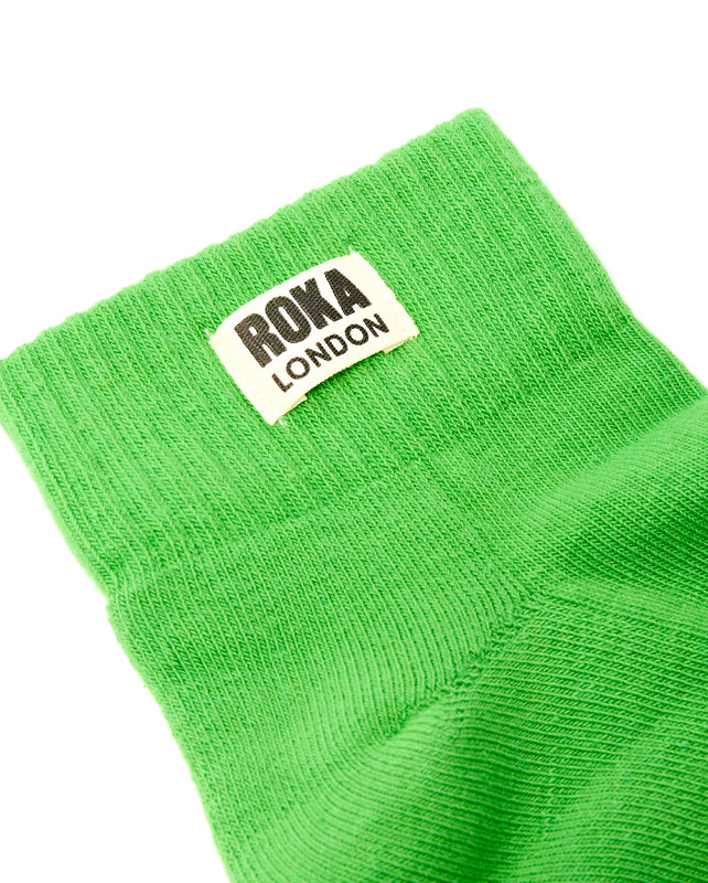 Wembley Ankle Socks for Women in Online Lime