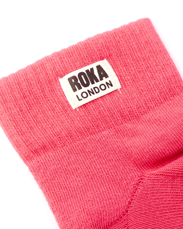 Wembley Ankle Socks for Women in Sugar Coral
