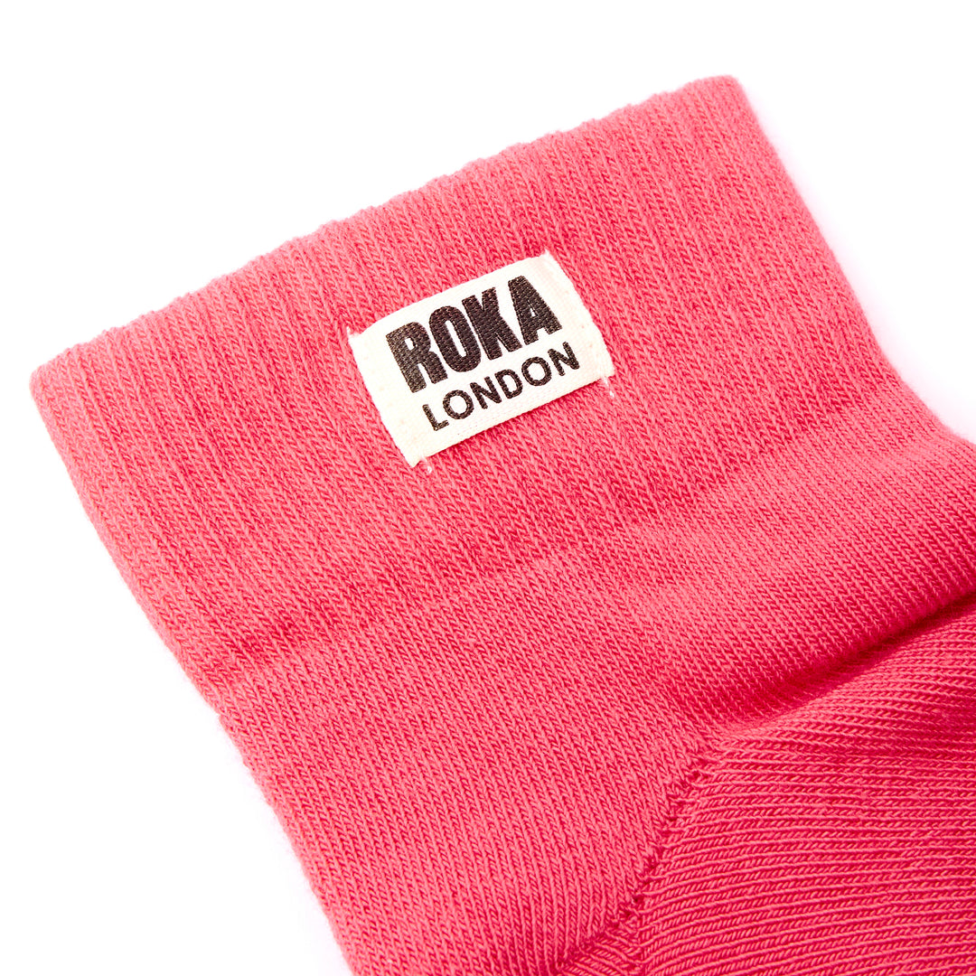 Wembley Ankle Socks for Women in Sugar Coral