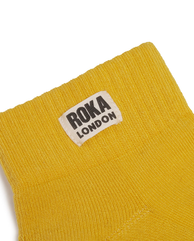 Wembley Ankle Socks for Women in Summer Yellow