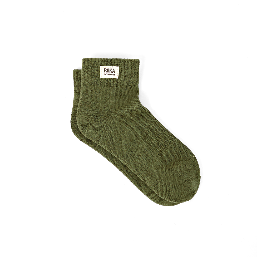 Wembley Ankle Socks for Women in Artichoke