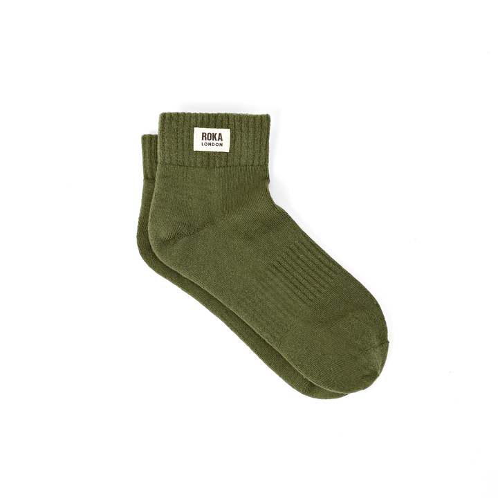 Wembley Ankle Socks for Women in Artichoke