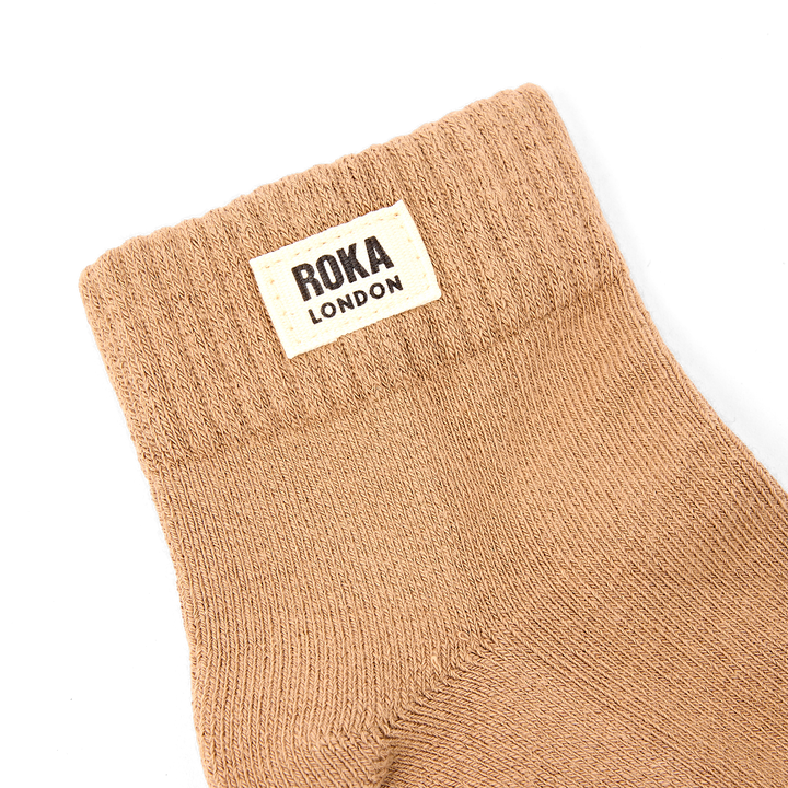 Wembley Ankle Socks for Women in Chai