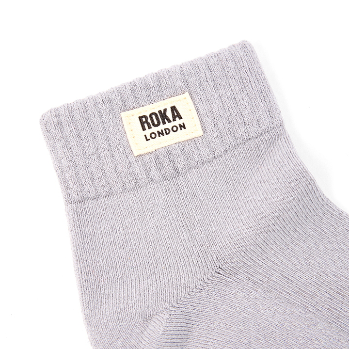 Wembley Ankle Socks for Women in Dove Grey