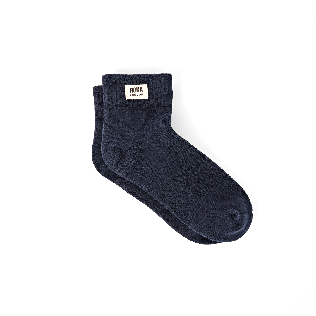 Wembley Ankle Socks for Women in Ink