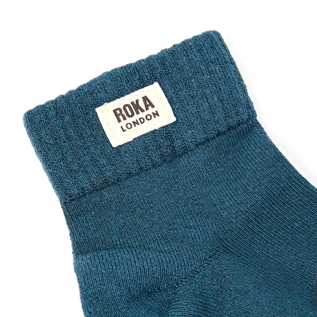 Wembley Ankle Socks for Women in Lagoon Blue