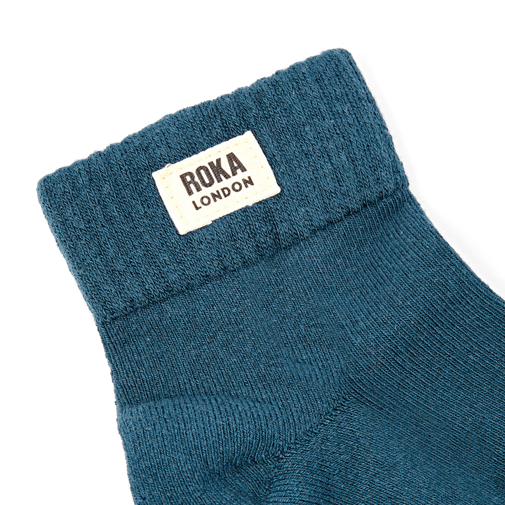 Wembley Ankle Socks for Women in Lagoon Blue