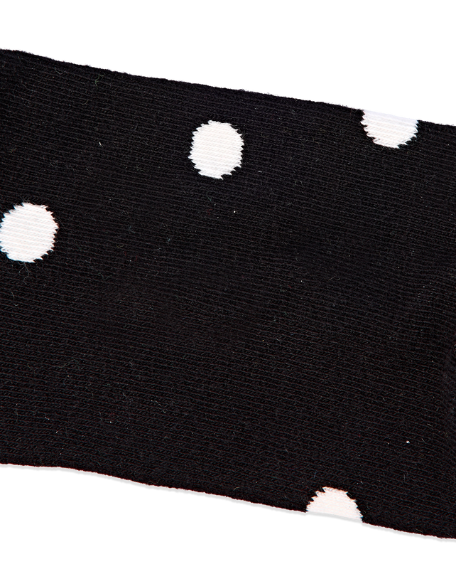 Wembley Ankle Socks for Women in Black Dot