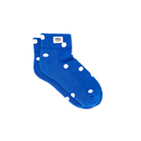 Wembley Ankle Socks for Women in Malibu Blue Dot