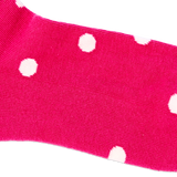 Wembley Ankle Socks for Women in Pink Dot