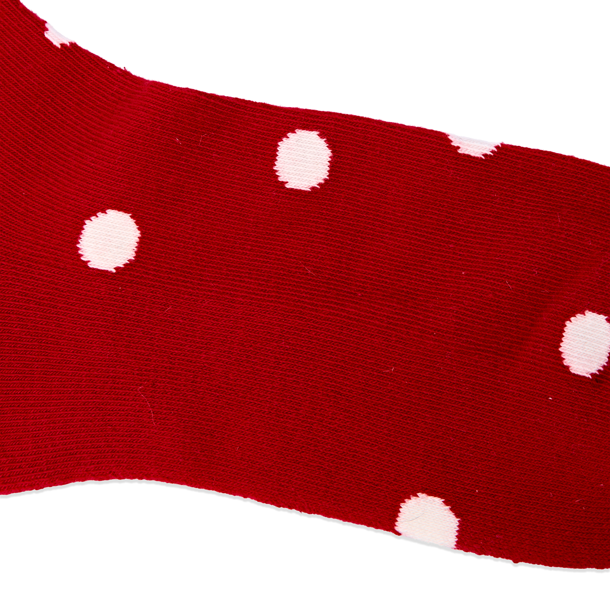 Wembley Ankle Socks for Women in Scarlet Dot