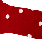 Wembley Ankle Socks for Women in Scarlet Dot