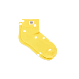 Wembley Ankle Socks for Women in Summer Yellow Dot