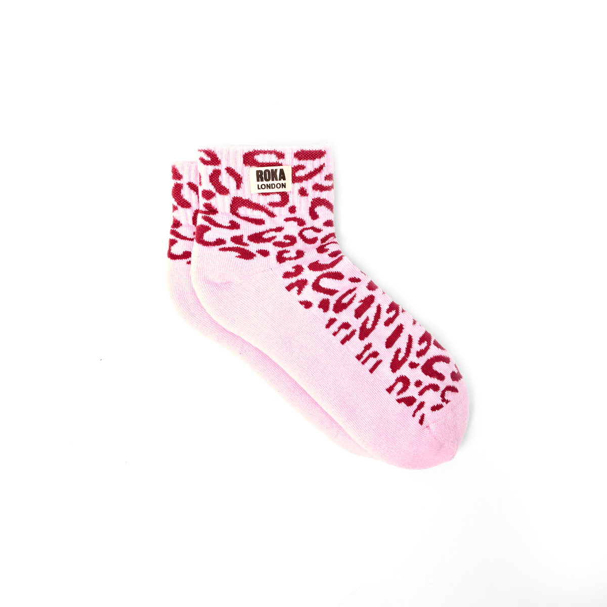 Wembley Ankle Socks for Women in Vintage Ruby