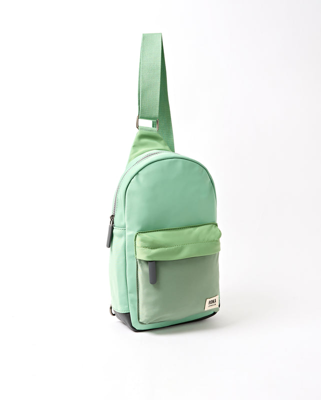 Willesden Sling Bag in Green Tonal