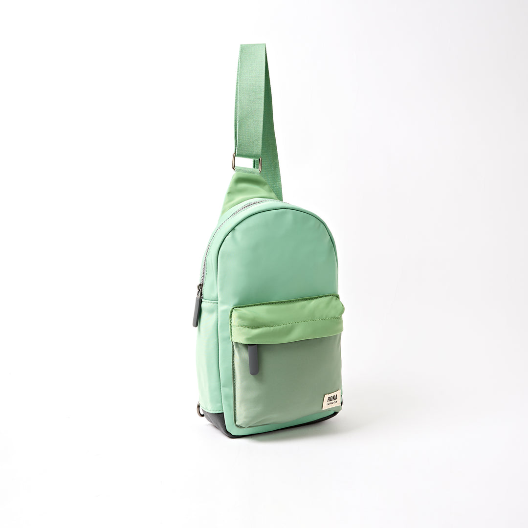 Willesden Sling Bag in Green Tonal