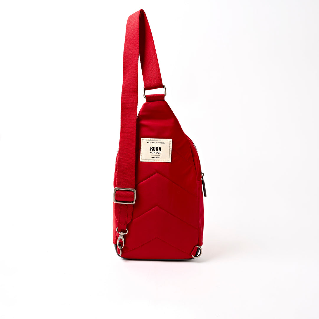 Willesden Sling Bag in Red Tonal